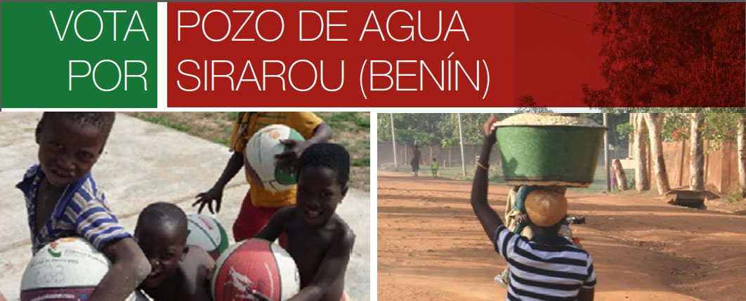 Ayúdanos! Vota por el Pozo de Agua Sirarou (Benín)